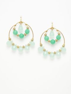 Open Chandelier Earrings by Diane Yang