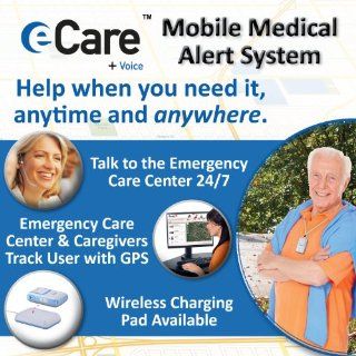 Securus ECV1000 eCare+Voice Emergency Medical Alert Communicator and GPS Locator GPS & Navigation