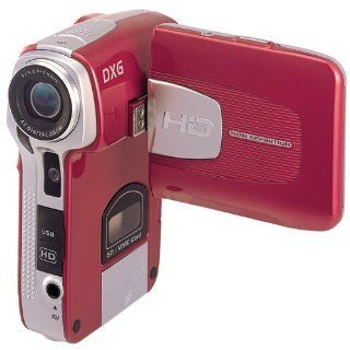 DXG 579V Hi Def Pocket Camcorder (Red)  Camera & Photo