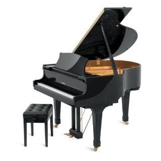 Suzuki M 580 BL 4'10 inch Acoustic Grand Piano,High Gloss Black Musical Instruments