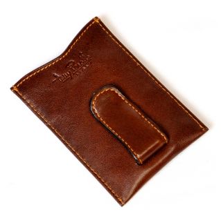 Tony Perotti Italian Leather Ultimo Money Clip With Credit Card Slots