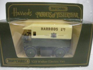 Matchbox Harrods Models Of Yesterday Y29 1919 Walker Electric Van Toys & Games