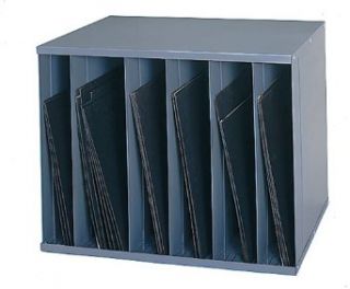 Durham 575 95 Gray Cold Rolled Steel Art File Storage Rack with Adjustable Dividers, 36 1/16" Width x 27 15/16" Height x 20 1/16" Depth
