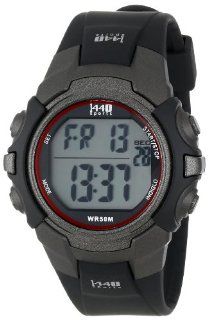 Timex Men's T5J581 1440 Sports Digital Black/Red Resin Strap Watch Timex Watches
