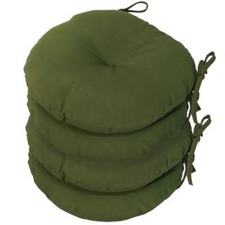 Hunter Green Outdoor Bistro Chair Cushions (set Of 4)