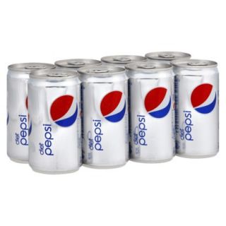 Pepsi Diet Cola Mini Cans 7.5 oz, 8 pk