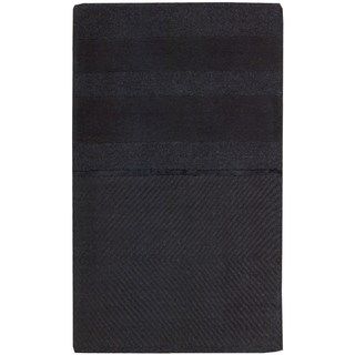 Calvin Klein Hand tufted Sahara Charcoal Wool/ Viscose Rug (23 X 39)