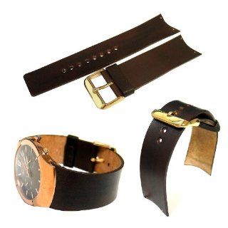 Genuine Leather Single Ply Watch Strap / Band Replacement for Skagen 583xlgld, 583xlrlm at  Men's Watch store.