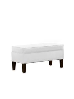 Nail Button Storage Bench by Platinum Collection by SF Designs