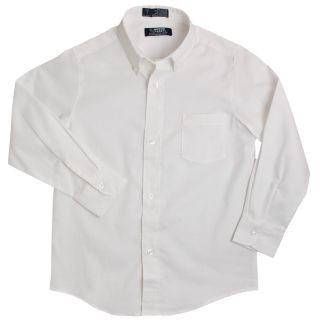French Toast Boys Long sleeve Collared Oxford Shirt