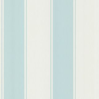 Brewster Aqua Stripe Wallpaper