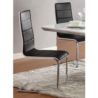 Monaco Design Two tone Dinning Chairs (set Of 2)
