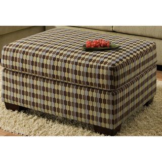 Simmons Upholstery Rainforest Cocktail Ottoman