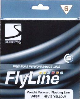 Superfly   Sf Fly Line Wf Floating 6 White  Fly Fishing Line  Sports & Outdoors