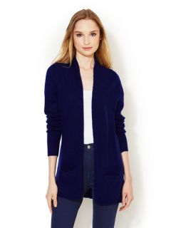 Shawl Collar Cashmere Cardigan by Elorie