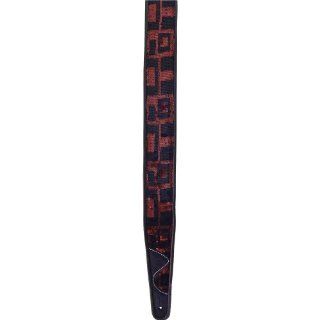 Jodi Head DENNYBROWN Denny 2" Guitar Strap   Brown With Sequins Musical Instruments