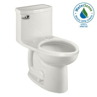 American Standard Cadet 3 White 1.28 GPF (4.85 LPF) 12 in Rough In WaterSense Elongated 1 Piece Comfort Height Toilet