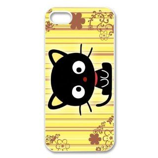 Custom Choco Cat Personalized Cover Case for iPhone 5 5S LS 579 Cell Phones & Accessories