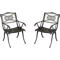 Malibu Black Dining Chairs (set Of 2)