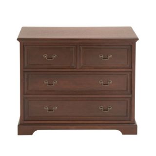 Woodland Imports 4 Drawer Dresser 96197/96214 Color Brown
