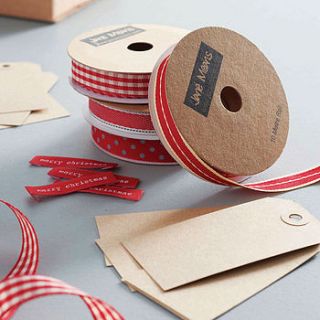 ribbon and tag set by jane means