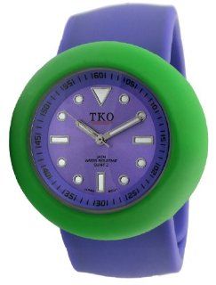 TKO ORLOGI Women's TK590 PGP Purple Rubber Slap Watch at  Women's Watch store.