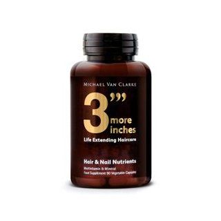 Michael Van Clarke 3 More Inches Hair & Nail Capsules 90 Capsules  Hair Skin And Nails Complex Vitamins  Beauty