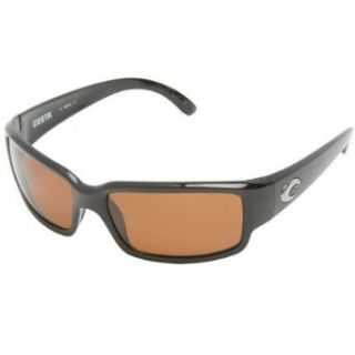 Costa Del Mar Sunglasses   Caballito  Glass / Frame Shiny Black Lens Polarized Copper Wave 580 Glass CL11CW580 Clothing