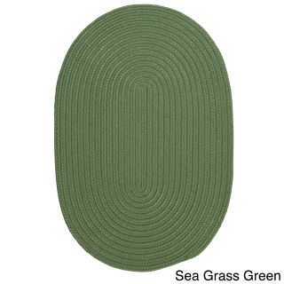 Colonial Mills Anywhere Indoor/ Outdoor Oval Rug (8 X 10) Green Size 8 x 10