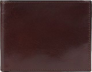 Bosca Old Leather Continental I.D. Wallet   Dark Brown