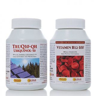 Andrew Lessman TruQ10 QH 50 with Vitamin B12 100   30 & 30 Capsules