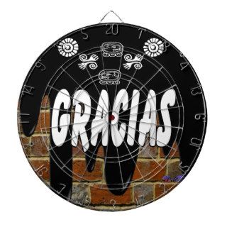 GRACIAS BRICK BACKGROUND PRODUCTS DARTBOARD