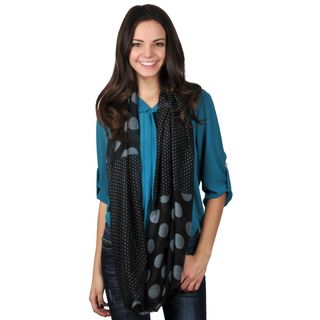 Journee Collection Womens Polka dot Infinity Scarf