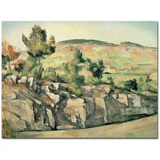 Paul Cezanne Hillside in Provence Art Print   26 x 32in