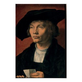 Portrait of Bernard von Reesen by Durer Print