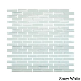 Emrytile Vetro Staggered Brick Glass 12x12 Wall Tile Sheets (pack Of 10)