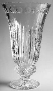 Godinger Crystal Sutton Place Flower Vase   Shannon, Clear, Cut, No Trim