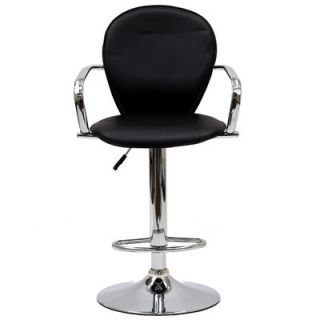 Modway Captain 17 Adjustable Bar Stool  EEI 582 BLK / EEI 582 WHI Seat Finis