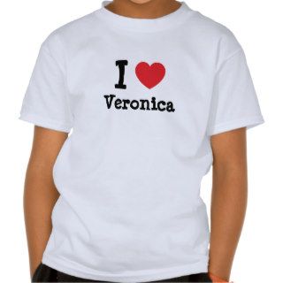 I love Veronica heart T Shirt