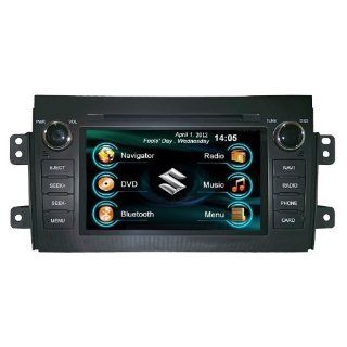 Oem Replacement In dash Radio Dvd Gps Navigation Headunit for Suzuki Sx4 with Rear View Camera  In Dash Vehicle Gps Units  GPS & Navigation