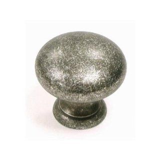 Top Knobs M595   Button Knob 1 1/4   Pewter   Normandy Collection   Cabinet And Furniture Knobs  