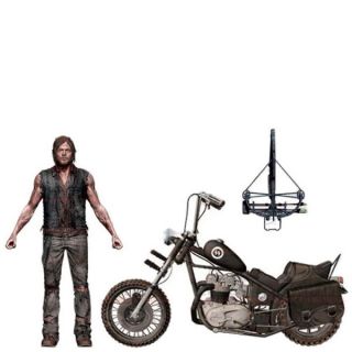 The Walking Dead TV Deluxe Box Daryl Dixon with Chopper      Merchandise