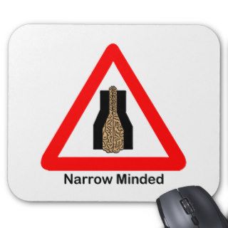 Narrow Minded Mousepads