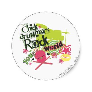 Tweety "Chick Drummers Rock Your World" 2 Sticker