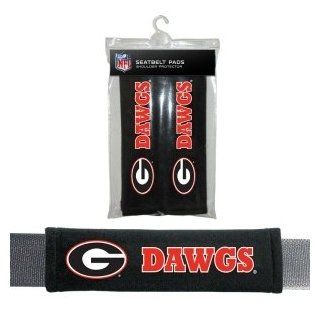 Georgia Bulldogs Velour Seat Belt Pads  Sports Related Collectibles  Sports & Outdoors