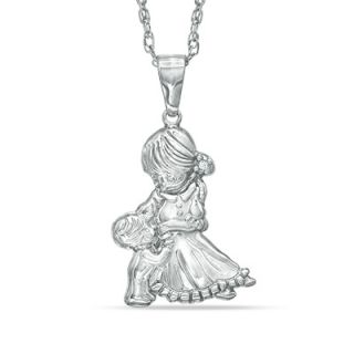 Precious Moments® Diamond Accent Comforting Mother Pendant in