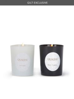 Black Currant & Lavender Candle Set (Set of 2) by Qualitas Candles
