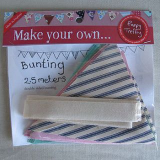 make your own range bunting kit by poppy treffry