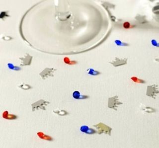 celebrate britain table confetti and crystals by the contemporary home