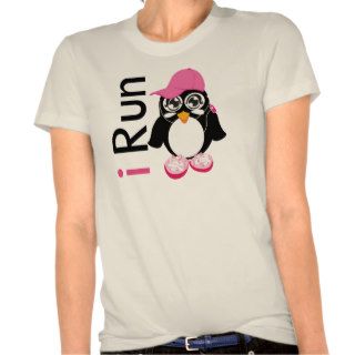 i Run Penguin Shirt